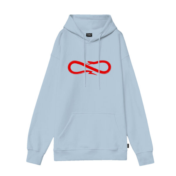Propaganda Logo Classic Hoodie – Sky