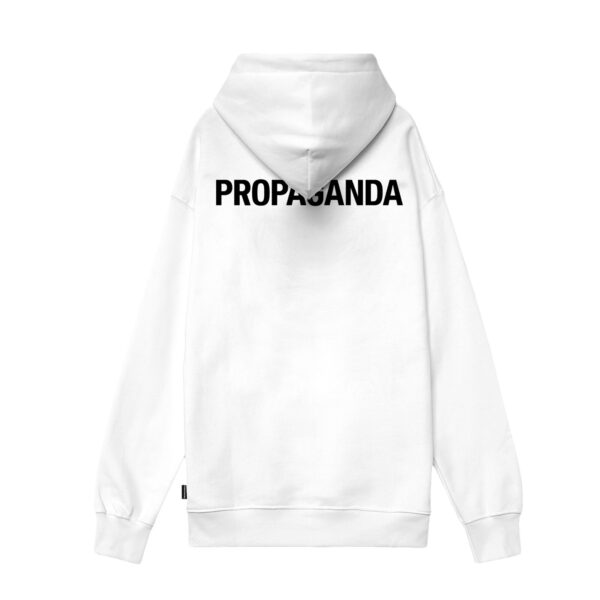 Propaganda Logo Classic Hoodie – White