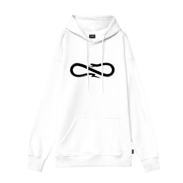 Propaganda Logo Classic Hoodie – White