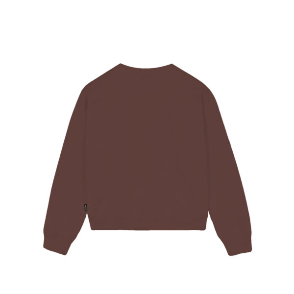 Propaganda Logo Embrodery Woman Crewneck – Mink