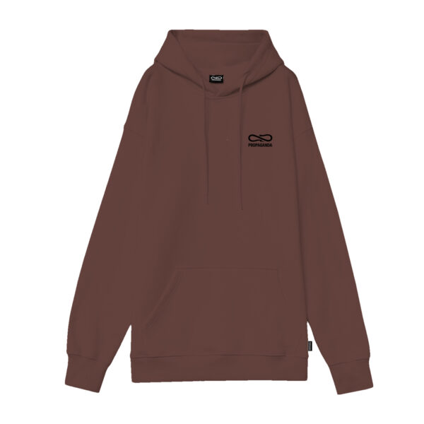 Propaganda Logo Embroidery Hoodie – Mink