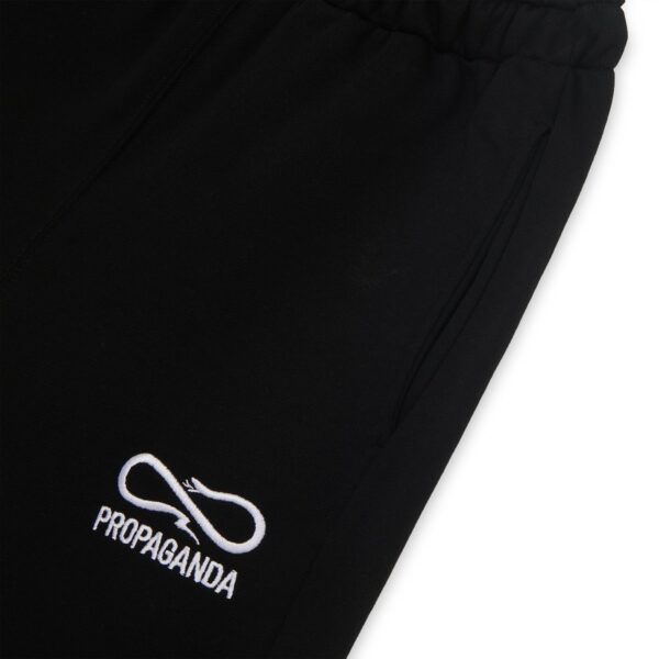 Propaganda Logo Embroidery Sweatpant – Black