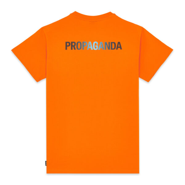 Propaganda Logo Gradient Tee – Orange