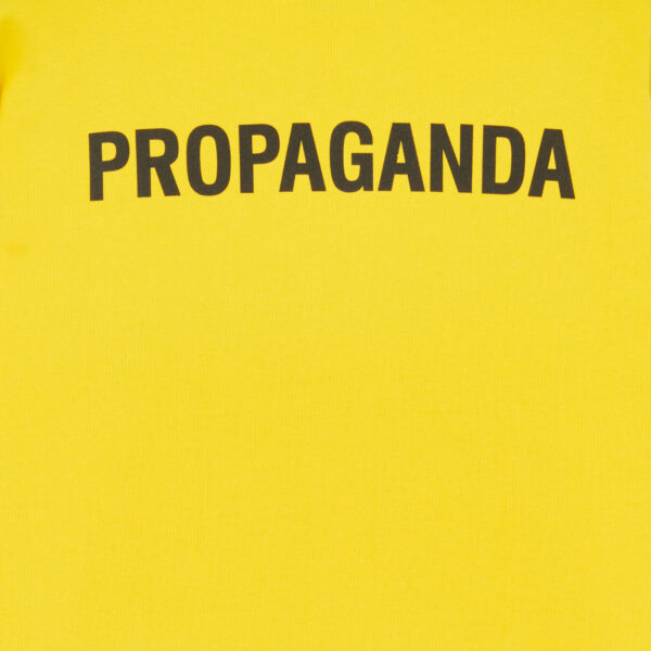 Propaganda Logo Hoodie – Yellow