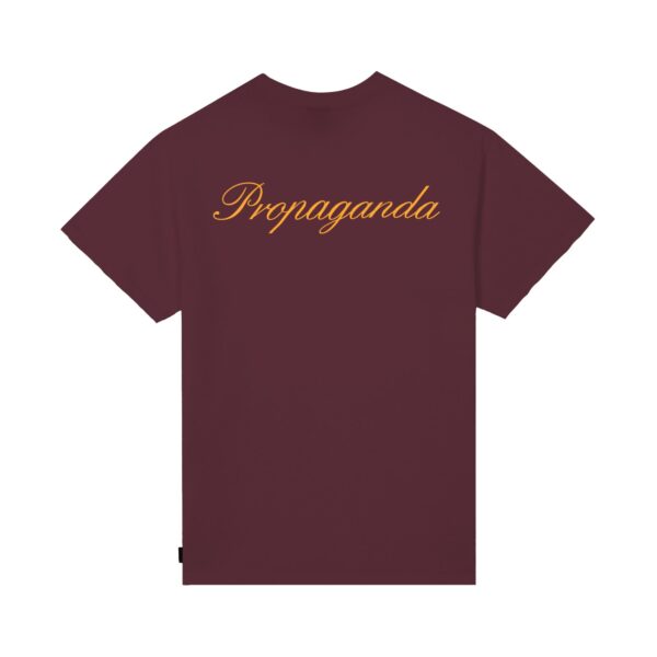 Propaganda Logo Mantis T-Shirt – Garnet