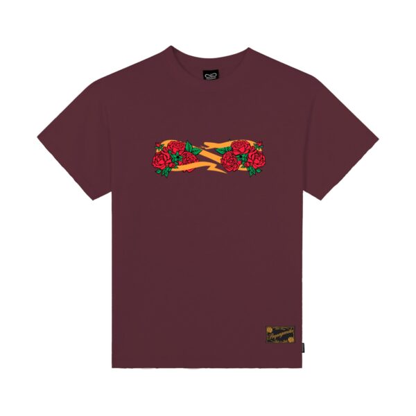 Propaganda Logo Mantis T-Shirt – Garnet
