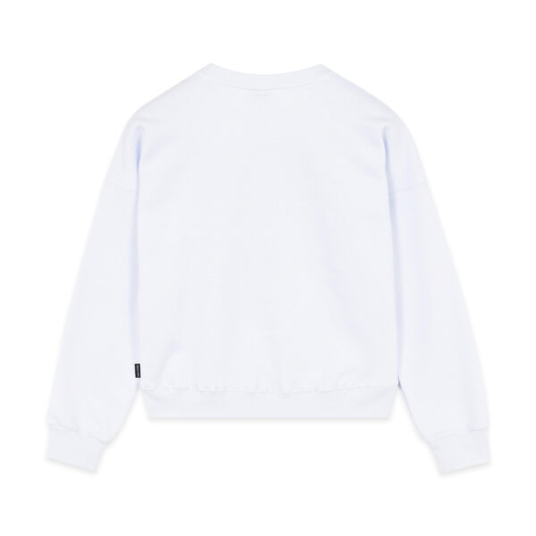 Propaganda Logo Woman Crewneck – White