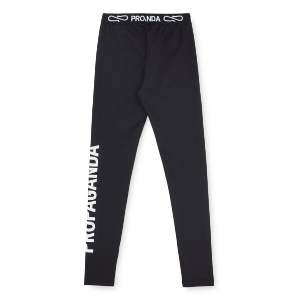 Propaganda Logo Woman Leggings – Black