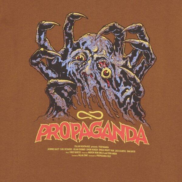 Propaganda Melt Hoodie – Brown
