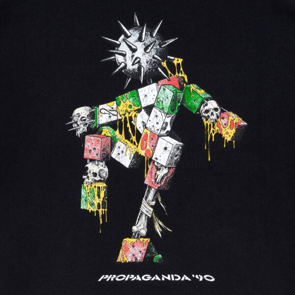 Propaganda Novanta Hoodie – Black