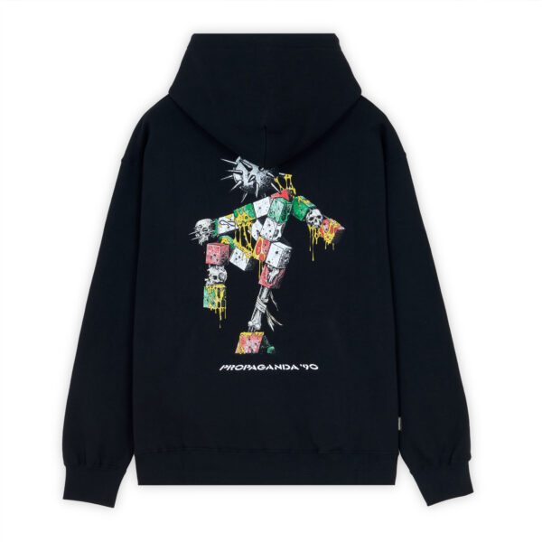 Propaganda Novanta Hoodie – Black