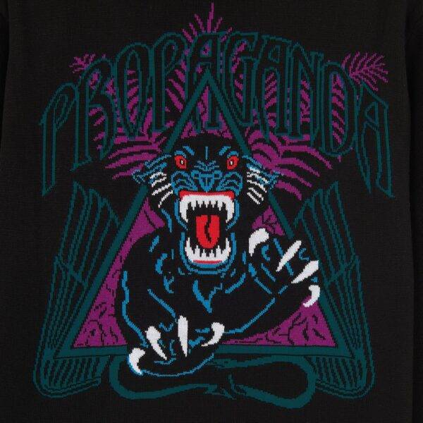 Propaganda Panther Sweater – Black