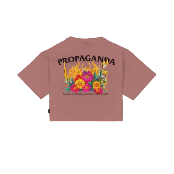 Propaganda Pyromantics Croptop Tee – Clay