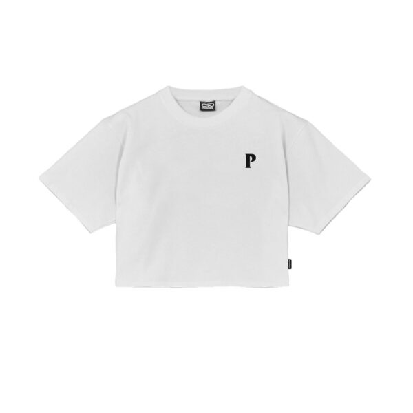 Propaganda Pyromantics Croptop Tee – White