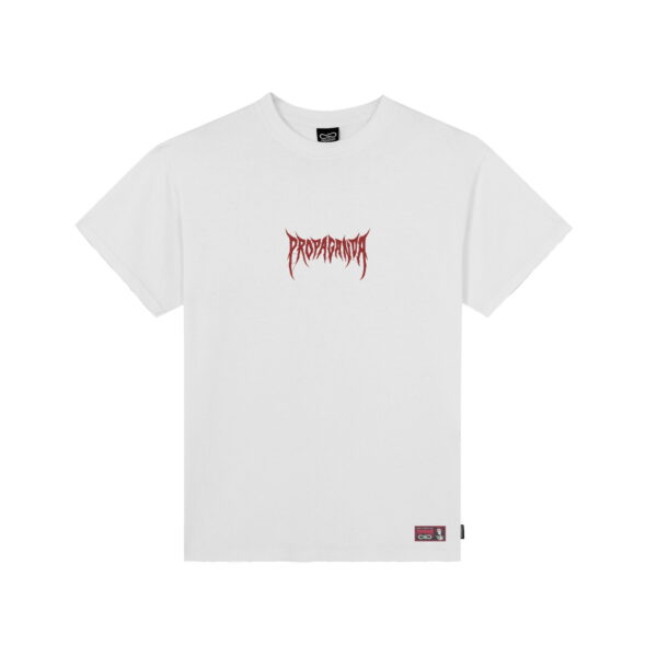 Propaganda Ribs Crown T-Shirt – White