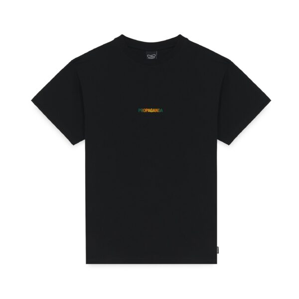 Propaganda Ribs Gradient T-Shirt – Black