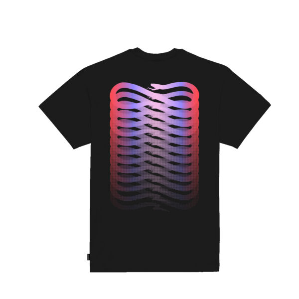 Propaganda Ribs Gradient Tee – Black