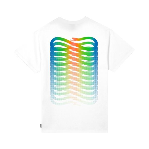 Propaganda Ribs Neon T-Shirt – White