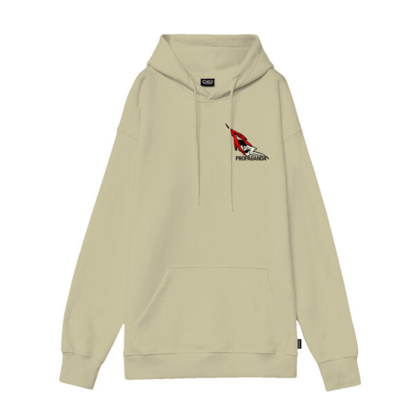 Propaganda Ribs Scrub Hoodie – Gravel