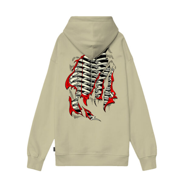 Propaganda Ribs Scrub Hoodie – Gravel