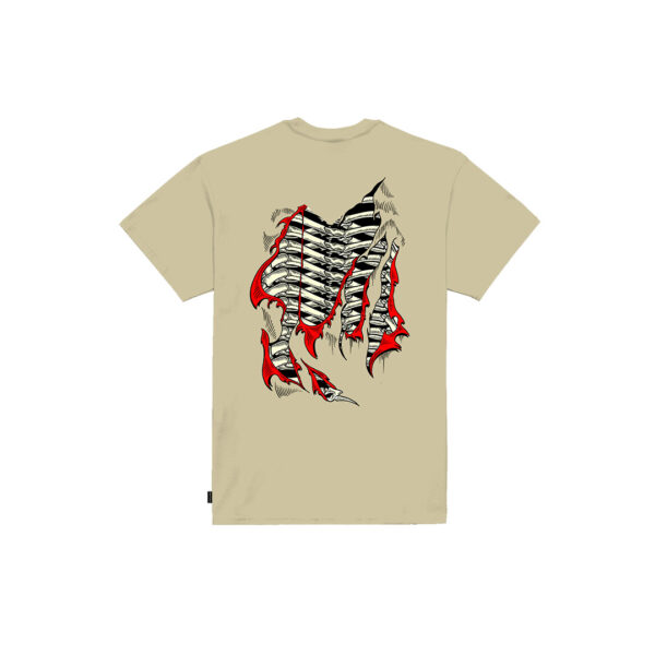 Propaganda Ribs Scrub Tee – Gravel