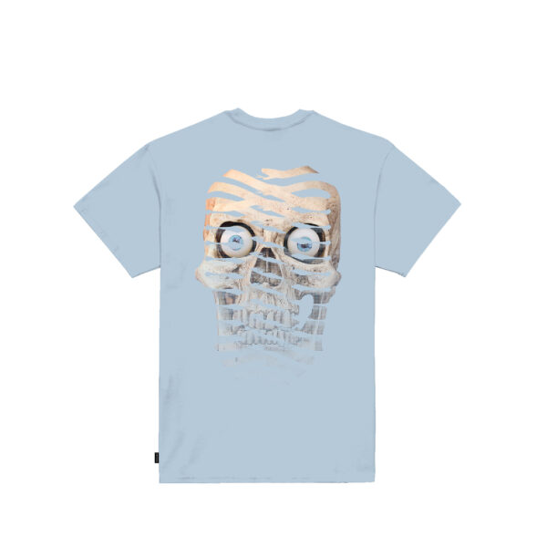 Propaganda Ribs Skull Tee – Sky