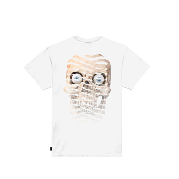 Propaganda Ribs Skull Tee – White