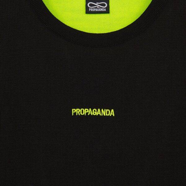 Propaganda Ribs Sweater – Black