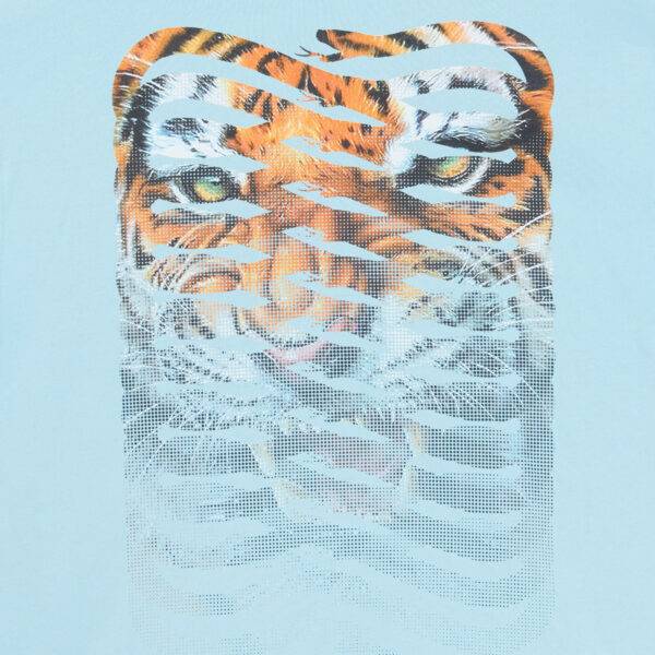 Propaganda Ribs Tiger Hoodie – Sky Bluee