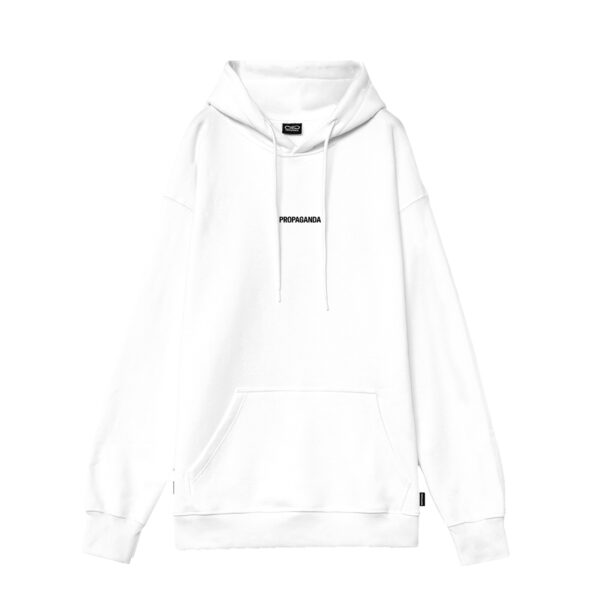 Propaganda Ribs Waves Hoodie – White