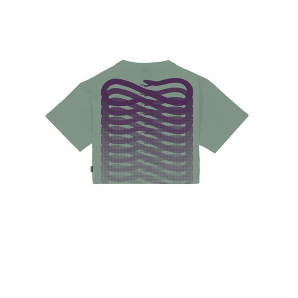 Propaganda Ribs Woman Crop Top Tee – Iceberg