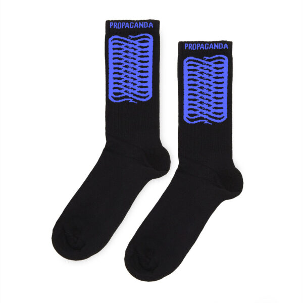 Propaganda Socks Ribs – Black