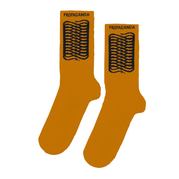Propaganda Socks Ribs – Orange