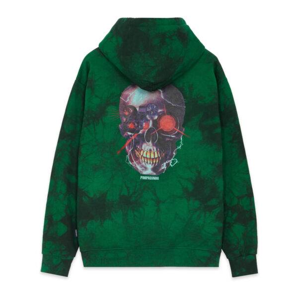 Propaganda Terminator Hoodie – Tie Dye Green