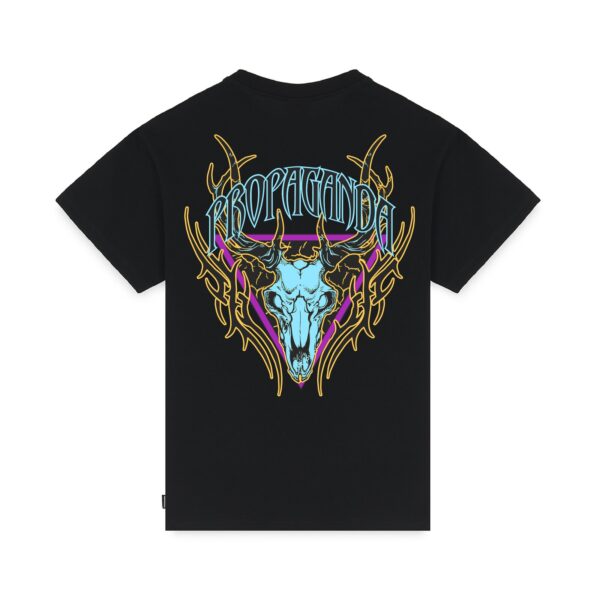 Propaganda Triangle Deer T-Shirt – Black