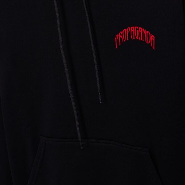 Propaganda Triangle Lion Hoodie – Black