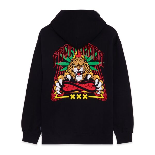 Propaganda Triangle Lion Hoodie – Black