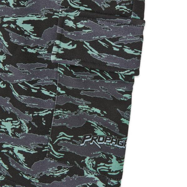 Propaganda Triangle Pain Cargo Sweat Short – Camo