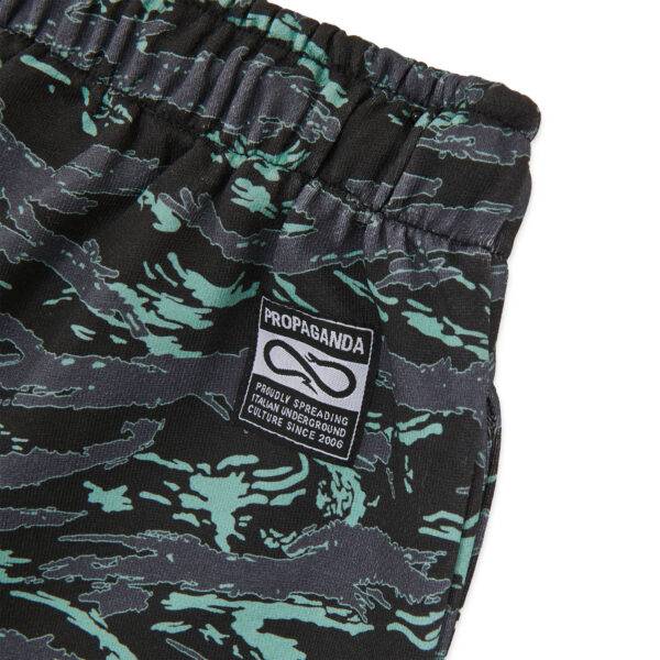Propaganda Triangle Pain Cargo Sweat Short – Camo