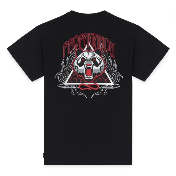 Propaganda Triangle Panda Tee – Black