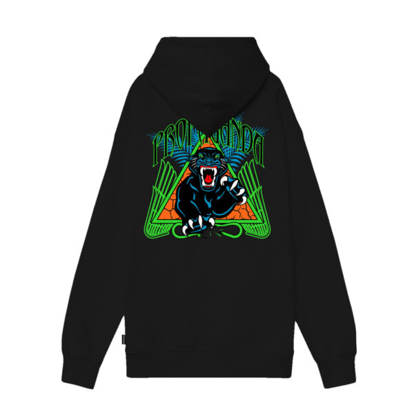 Propaganda Triangle Panther Hoodie – Black