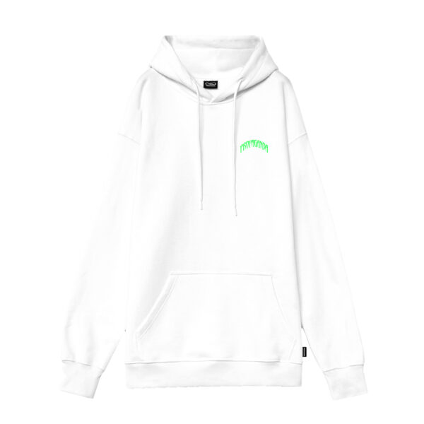 Propaganda Triangle Panther Hoodie – White