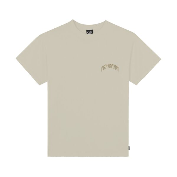 Propaganda Triangle Panther T-Shirt – Bone