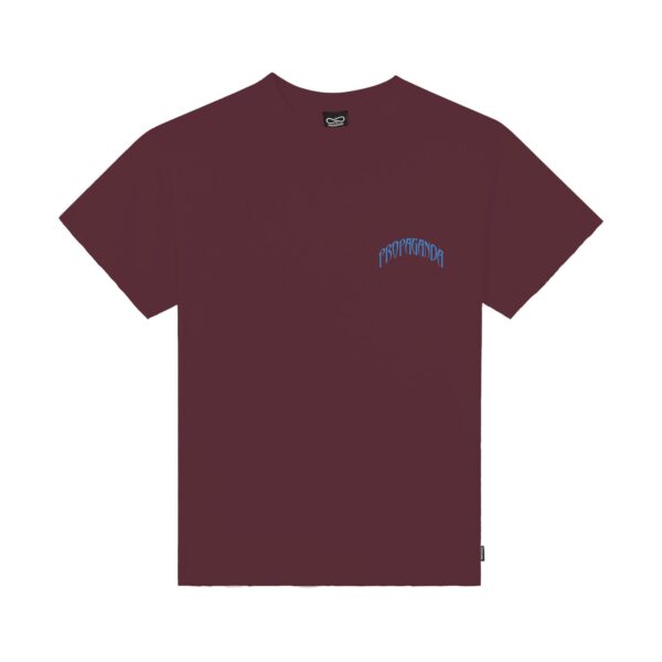 Propaganda Triangle Panther T-Shirt – Garnet