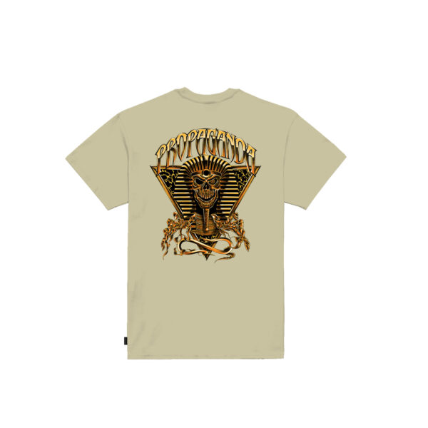 Propaganda Triangle Pharao Tee – Gravel