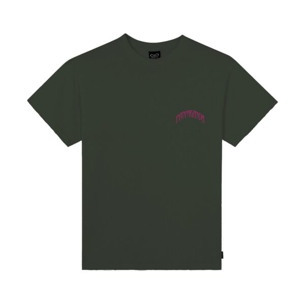 Propaganda Triangle Web T-Shirt – Pine