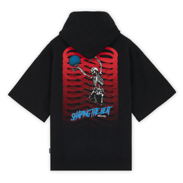 Propaganda Propaganda x ilMuretto Hoodie Short Sleeve – Black