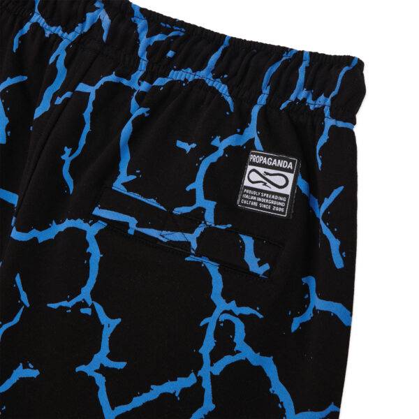 Propaganda Triangle Gorilla Cargo Sweat Short – Black