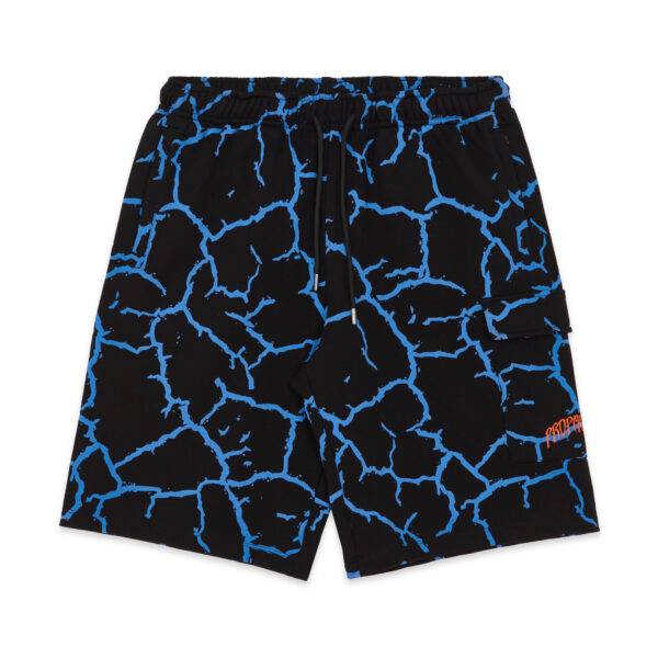 Propaganda Triangle Gorilla Cargo Sweat Short – Black