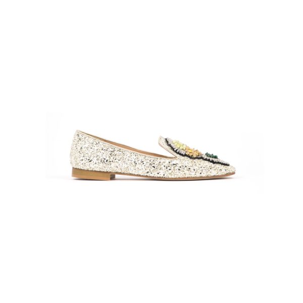 Prosperine Ballerina da Donna in Glitter con Pietre